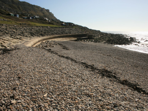 Chesil Cove Curved Seawall